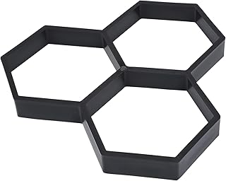 SECFOU 1 Peça Molde De Pavimentação DIY Ferramentas De Concreto DIY Ferramentas Para Macetas De Concreto Pavimentadora De Cimento Forma De Pavimento De Jardim Molde De Tijolo De Cimento