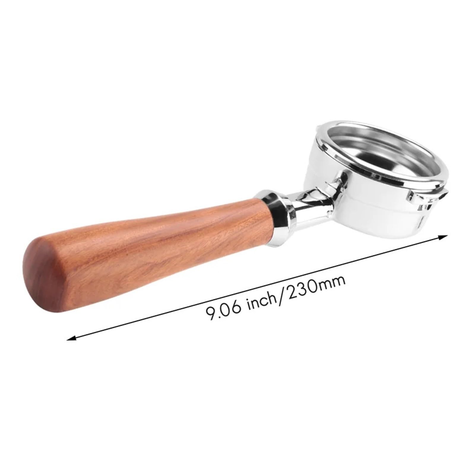 A29R 3X Portafiltro Sin Fondo For Cafetera, Accesorios De Café Con Filtro De Mango De Madera, Compatible Con Welhome, KD-310/KD-510 K888, Adaptación Precisa