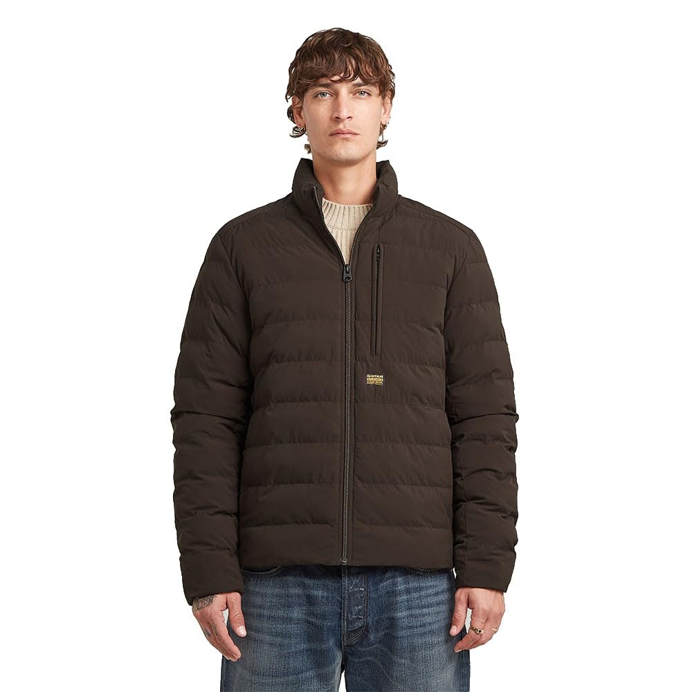 G-STAR Men's Foundation Liner Jacket, Brown (ganache D24276-D518-G652), XL