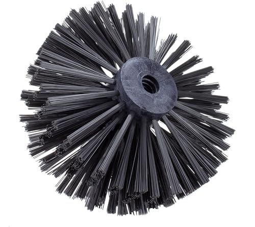 SPARTA 45008EC03 Plastic Multi-Purpose Valve Brush, Pipe Brush, Round Brush with Polyester Bristles, Color Coded for Commercial Cleaning, Kitchen, Restaurant, Bathroom, 5.9 X 8 X 5.9 Inches, Black by SPARTA - Used condition - Image 3