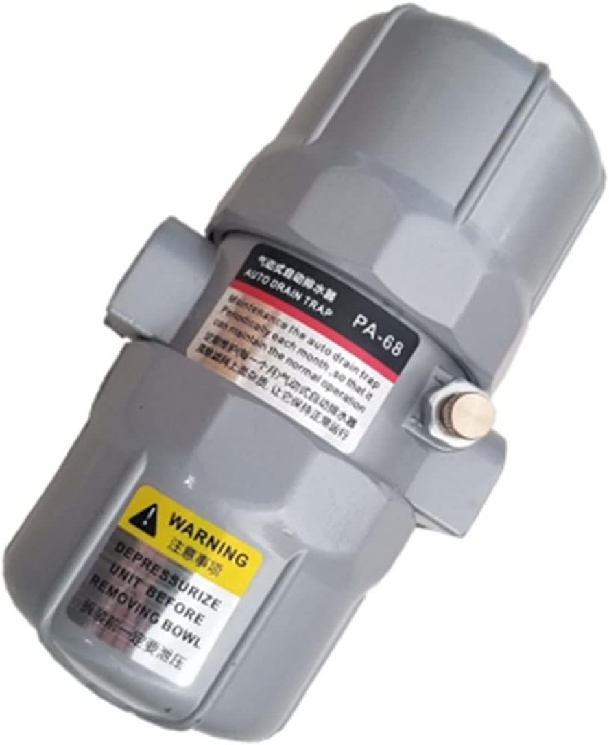 VALOYI Pneumatic Auto Drain Trap Water Drain Valve PA68 PB68 ZDPS15 for Air