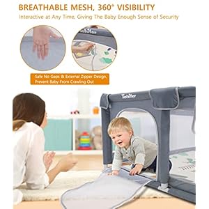 Baby playpen with mat large baby play yard for toddler bpa free non toxic safe no gaps playards for babies indoor outdoor extra large kids activity center 79x59x265 with 04 playmat  urban country home decor