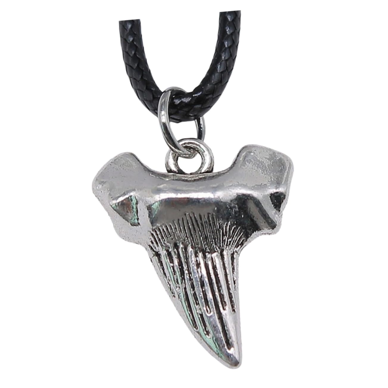 Necklace with Black Leather Cord Men’s Pendant Neck Chain Hip-hop Style Beach Neck Jewelry for Boys and Male Surfer Accessories