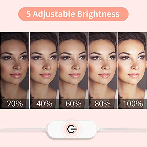 OUSFOT Luci Specchio10 LED Lampadine Dimmerabili