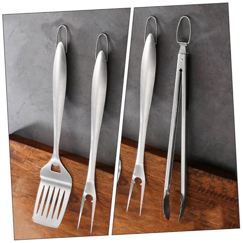 Set de 3 utensilios de parrilla VICASKY acero inoxidable miniatura 3