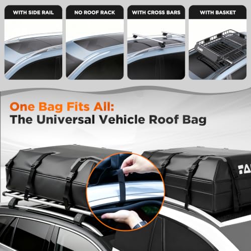 TANX 21 Cubic Feet Rooftop Cargo Bag