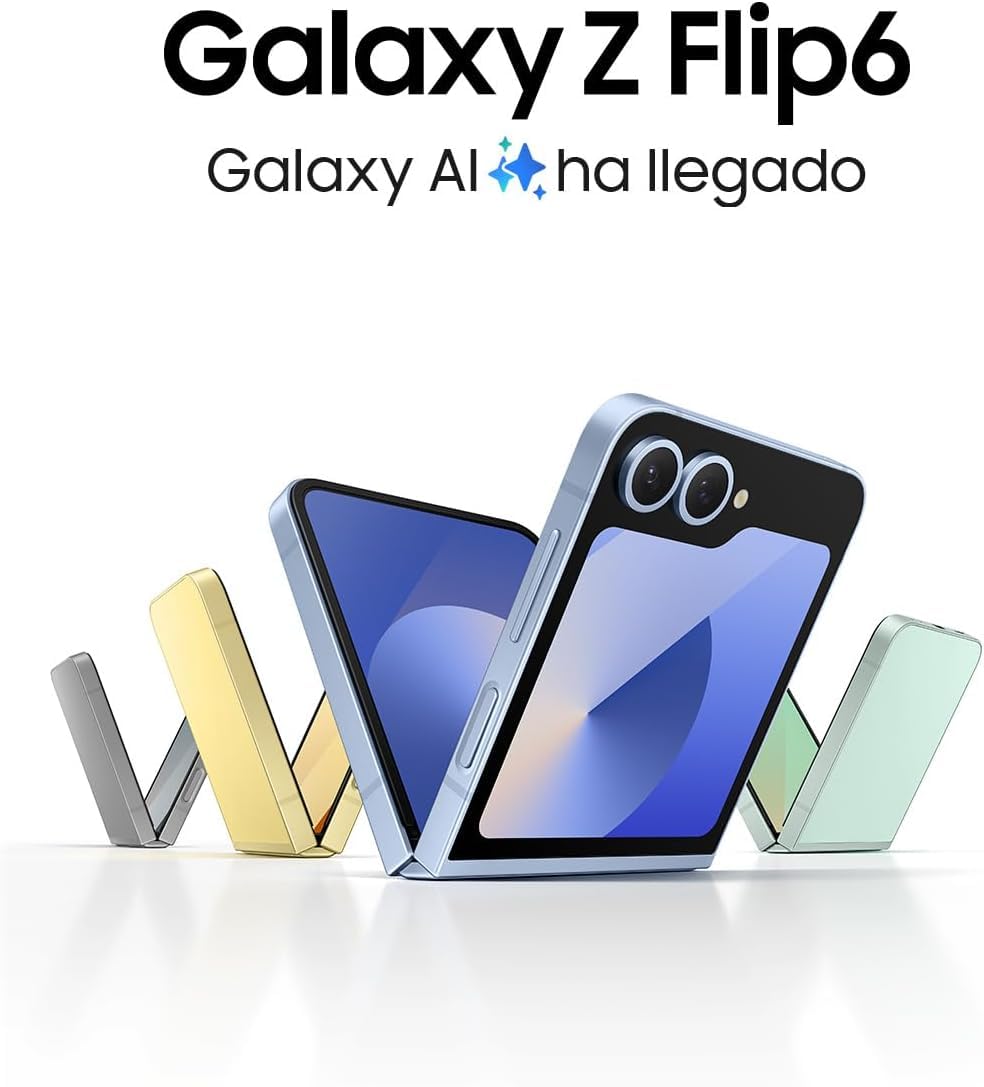 Samsung Galaxy Z Flip6 (256GB) Galaxy AI Enabled, 6.7” Foldable