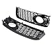 Copertura griglia fendinebbia anteriore 1 Paio Di Fendinebbia Fit for Auto Fendinebbia Copertura Della Lampada A Nido D' ape Griglia Esagonale Griglia Anteriore Fit For Audi A5 S-Line/ S5 B8 RS5 2008-