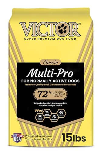Image of VICTOR Multi-Pro Gluten Free Dry Dog Food - Beef, Chicken & Pork, 15 lb