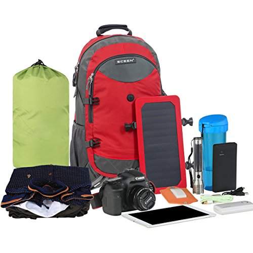 Solar Backpack With Solar Charger Panel For Phones & 5V Device Power Supply School Backpack Back To School Supplies For School #TOP5