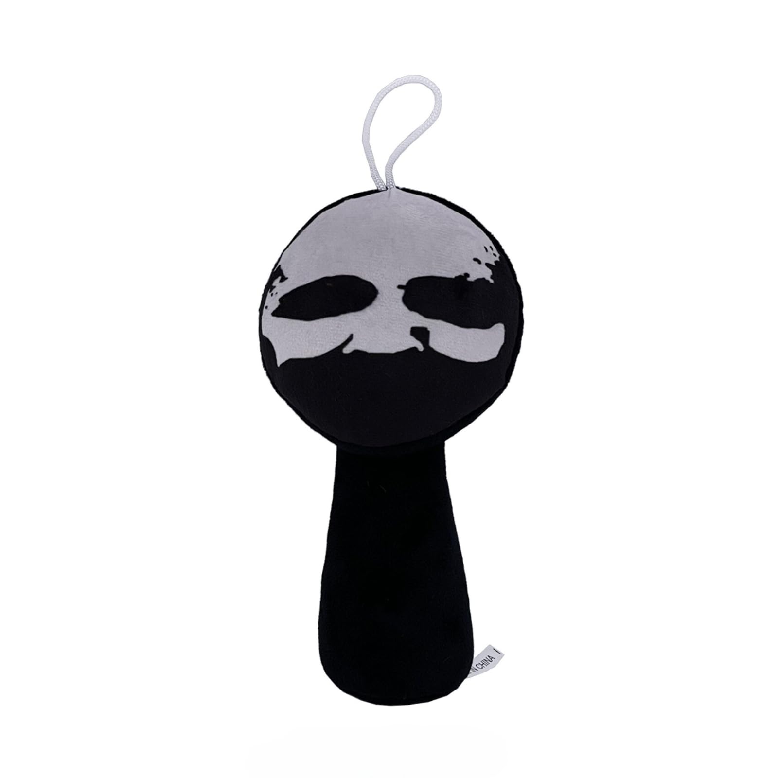 Benolls Sprunki Plushies Merch,Sprunki Plush Toys,Soft Stuffed Animal Pillow Figure Doll Christmas Birthday Gifts for Adult Kids (Black Grey) — view 45