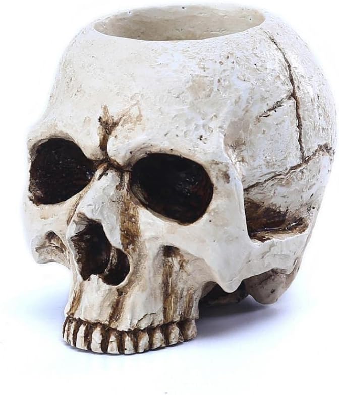 Comeon Skull Candle Holder Resin Gothic Tea Light Mini Skull Decoration