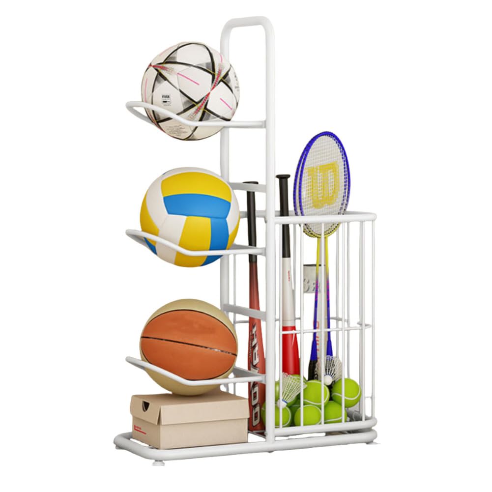 Organiseur rangement sport garage pour en finir avec les ballons au sol