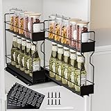 SCANTEE Especieros para Cocina, Ahorra Espacio en Alacena (25.5x25.7x26.5cm)