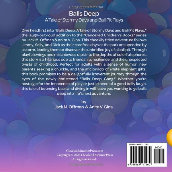 Balls Deep: A Tale of Stormy Days and Ball Pit Plays (Cancelled Children's Books for Adults) - Image 2