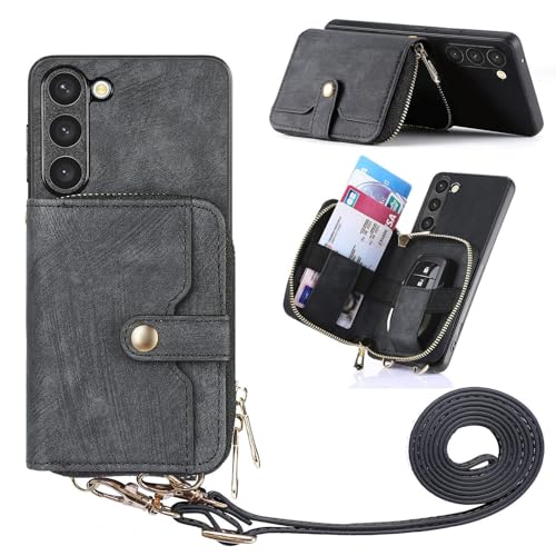 Housse portefeuille en cuir Oppo A38 étui protection noir finitions soignées premium
