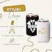 Bride and Groom Can Coolers, Set of 2 - White and Black Beer Coolies, Cute Wedding, Engagement, or Bridal Shower Gifts