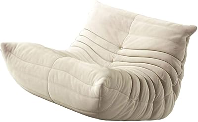 怠け者のソファー 特大 体にフィットするソファ 人をダメにするソファー 人をダメにするソファ 大きいクッション リクライニングソファー ビーンバッグ クッションソファー ダメになるクッション 70*93*85cm ベージュ