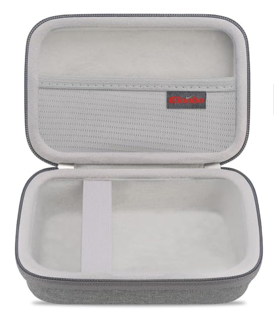 Image of Elonbo Carrying Case for Kodak Mini 2 Retro 2x3 inch P210R 4PASS Portable Photo Printer, Kodak Mini Instant Digital Camera Hard Travel Bag Storage Holder, Pocket Fits Film Cartridge, Grey