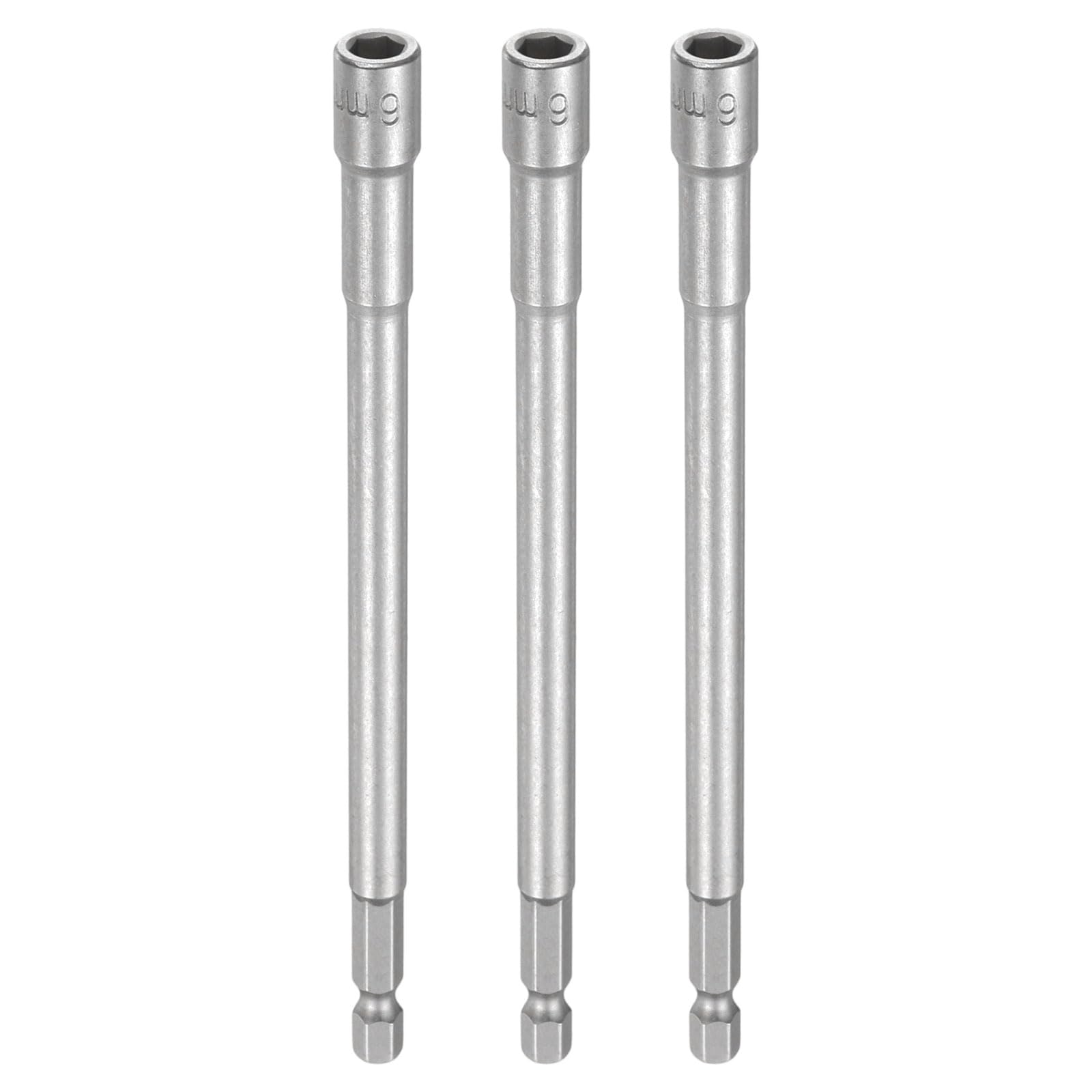 HARFINGTON Nut Driver Drill Bit - 6" Magnetic -15 HARFINGTON Nut Driver Drill Bit - 6" Magnetic -15