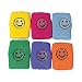 Smile face wrist bands (1 dozen) - bulk