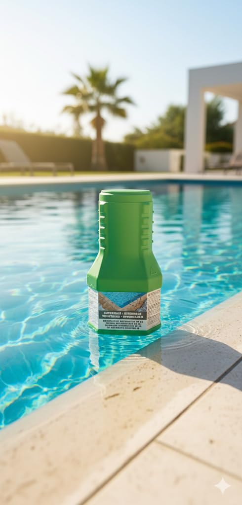 Mugar- Invernada en Formato Dosificador Flotante de 2kg para Piscinas de Gresites- Invernaje de Piscinas de Quimicamp (1 Bote 2kg)