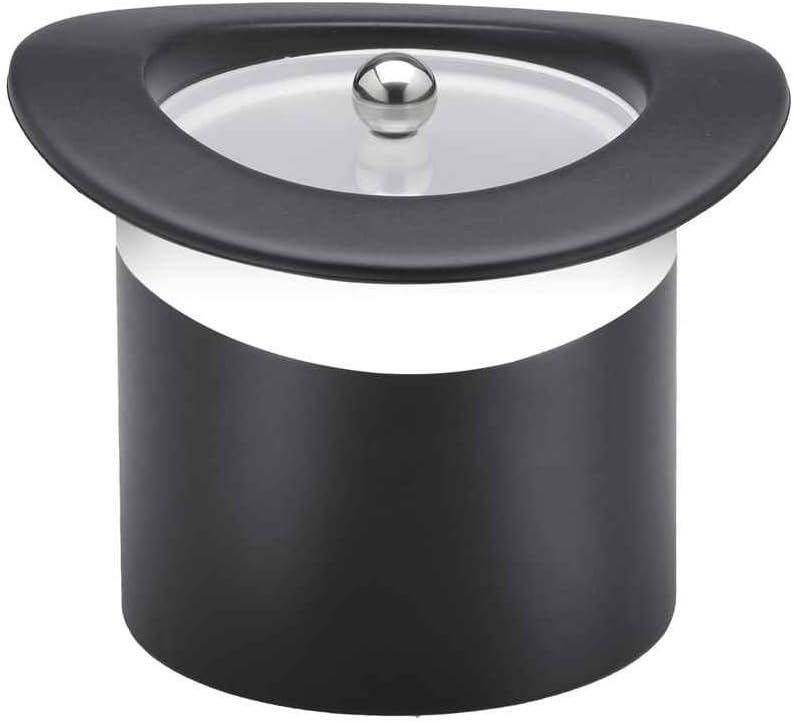 Kraftware Top Hat Ice Bucket - White Band, 3 Quart Ice Bucket Champagne Wine Bottle Cooler