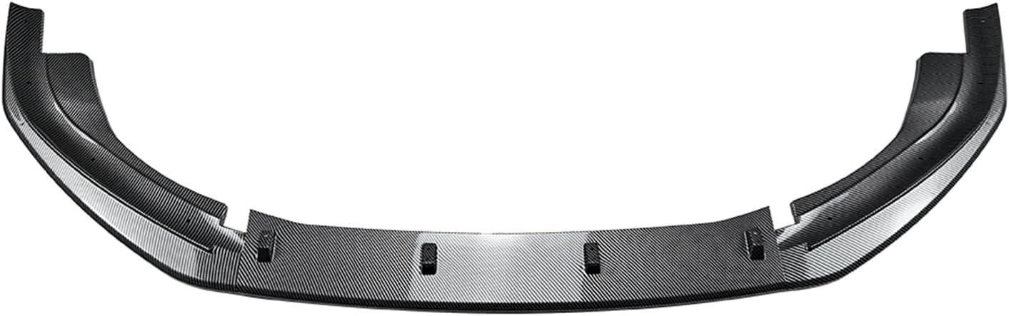 Front Bumper Spoiler Lip Splitter for VW Golf 6R MK6 R Black