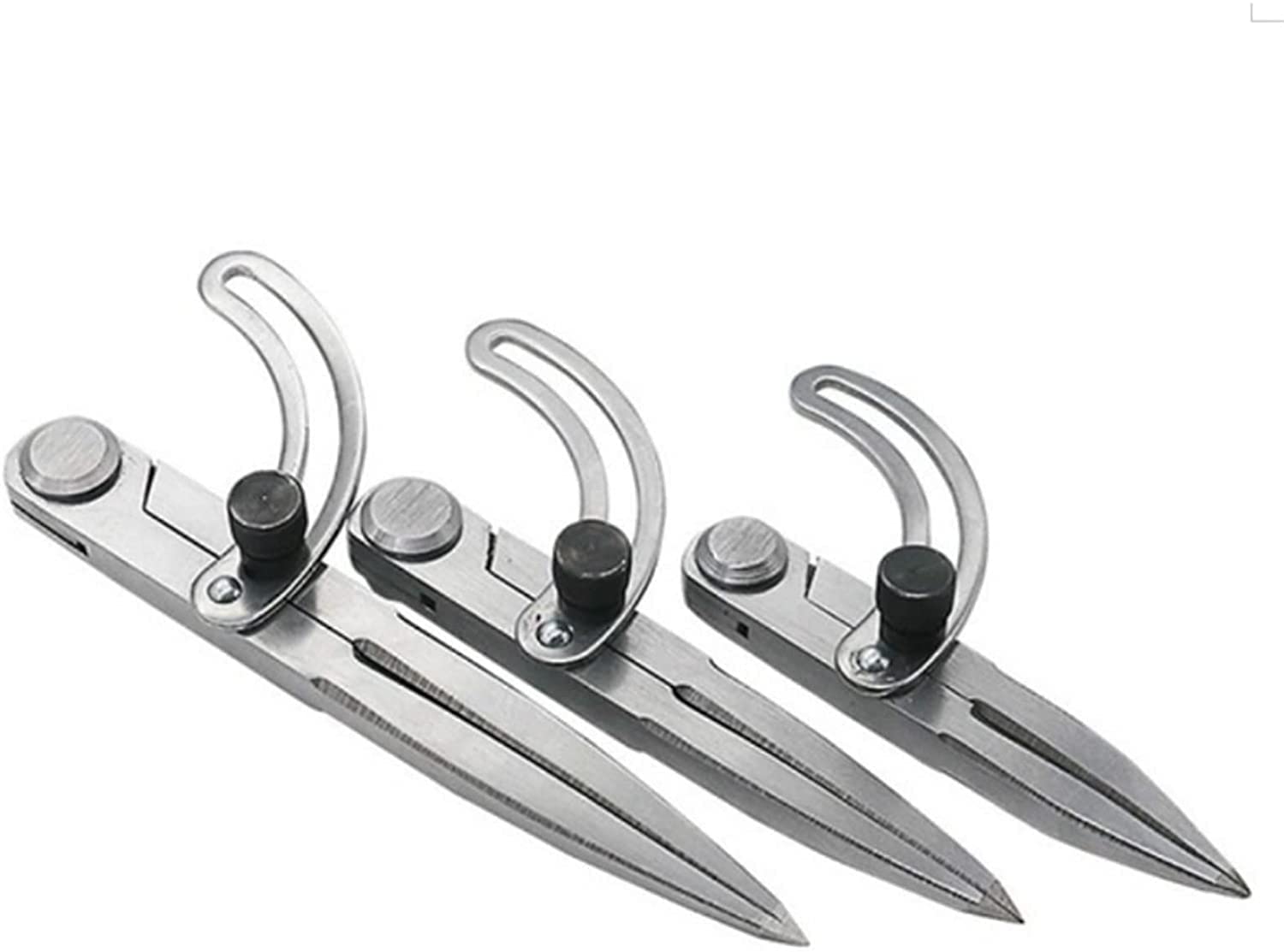 Set di bussole Bussola di spaziatura Set di geometrie matematiche rotanti in pelle regolabili Set di geometrie matematiche rotanti con blocco Cancelleria di precisione Durevole per Set di geometrie