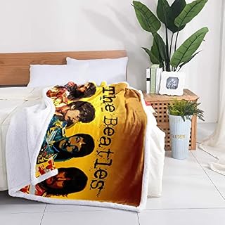 YLFC The Beatles Throw 3D Design Bed Blanket John Winston Lennon Couverture Sieste Fleece Sherpa Throw Blanket Homme Femme Adultes Fuzzy Blanket for Sofa Bed Couch All Season 80x120cm - Les Beatles, Paul McCartney, John Lennon, RIngo Starr, George Harrison YLFC The Beatles Throw 3D Design Bed Blanket John Winston Lennon Couverture Sieste Fleece Sherpa Throw Blanket Homme Femme Adultes Fuzzy Blanket for Sofa Bed Couch All Season 80x120cm – Image 3