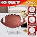 Acrylic Basketball Display Stand - Clear Football and Soccer Ball Holder for Display Case - Non-slip Design