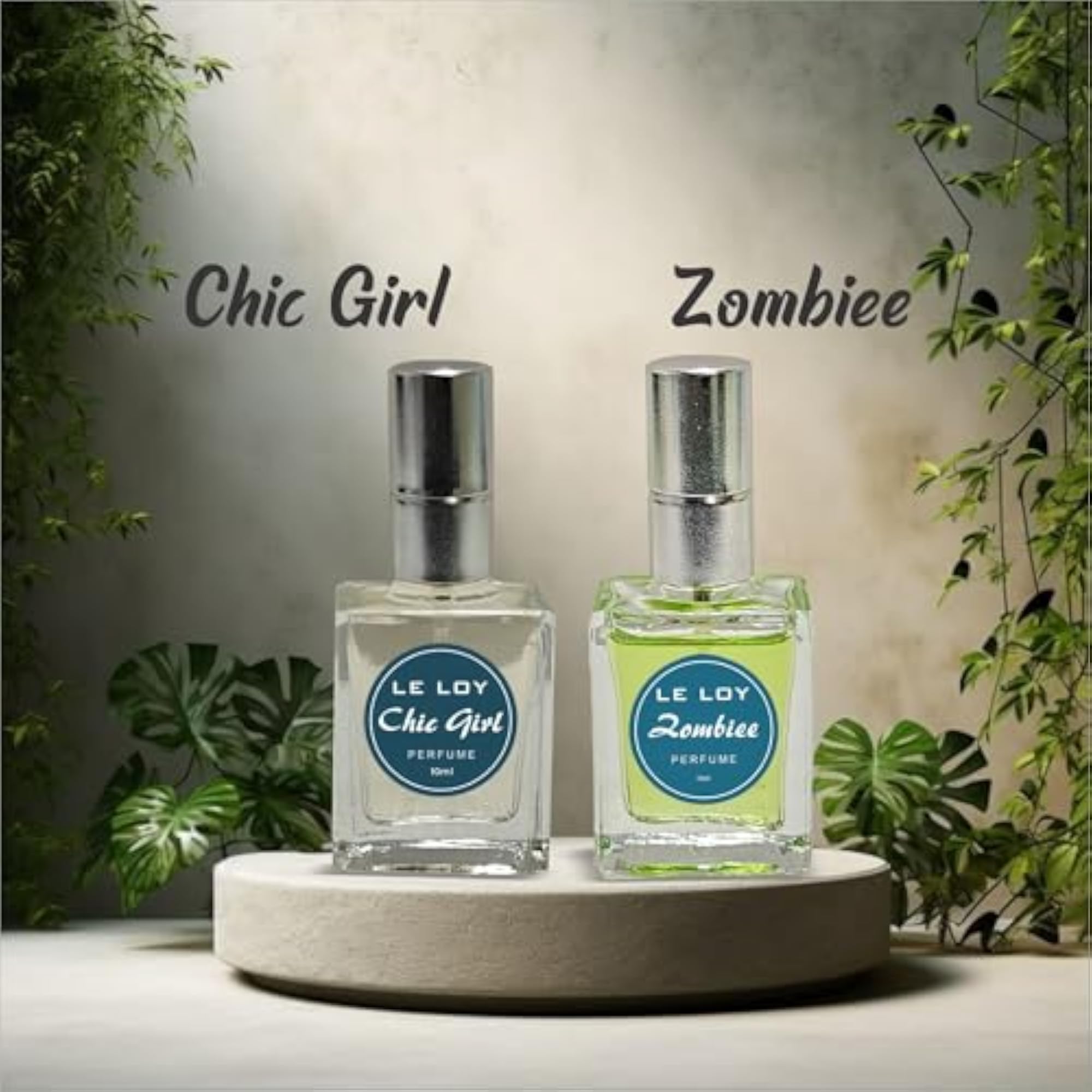 Chic Girl & Zombie Unisex Combo 10ml + 10ml Pocket Perfumes