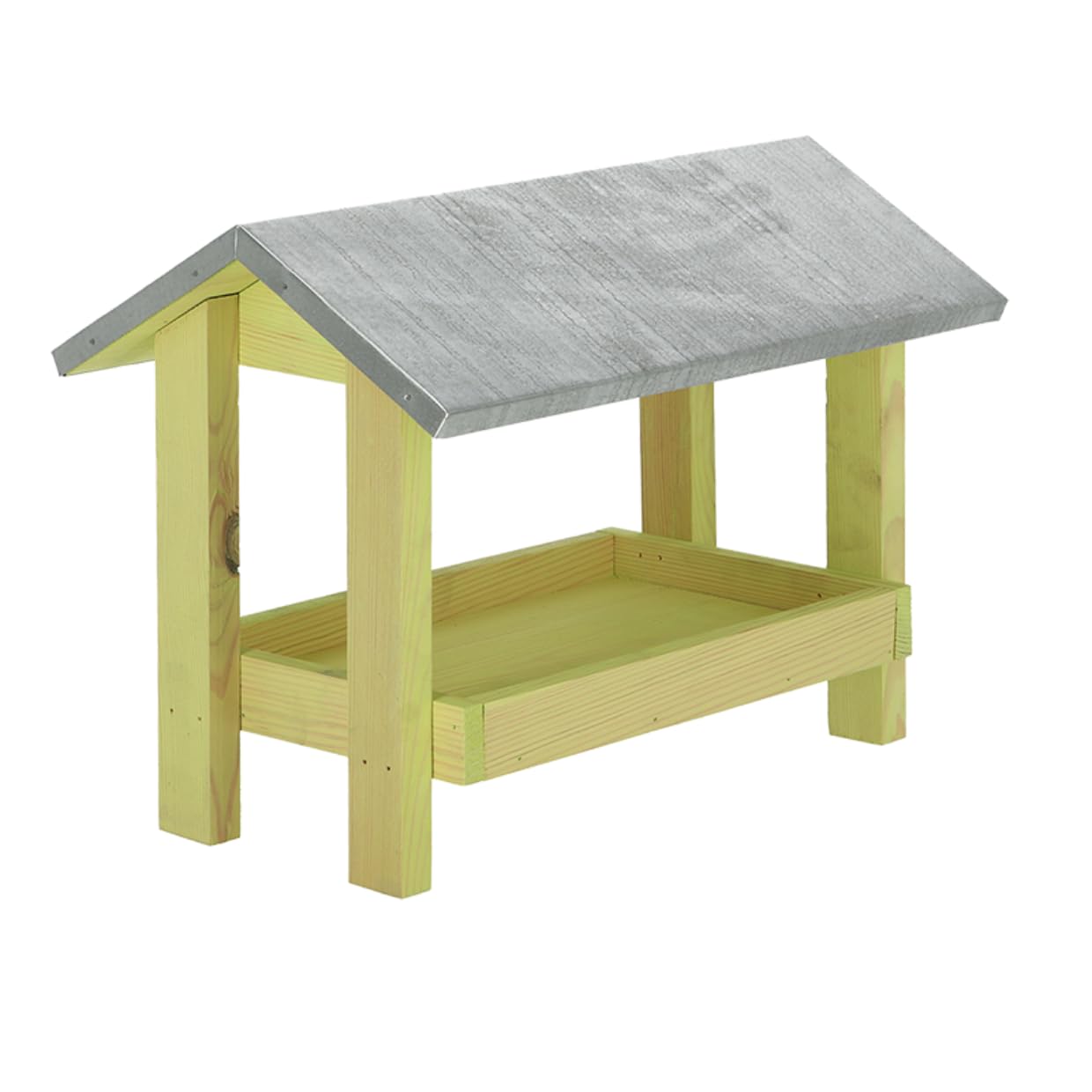 Grondvoedertafel met dak