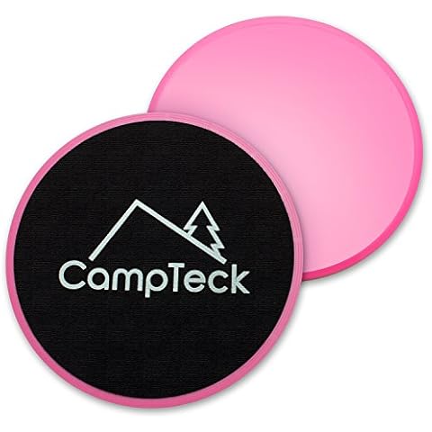 CampTeck Dual Sided Gliding Discs for Fitness Cover