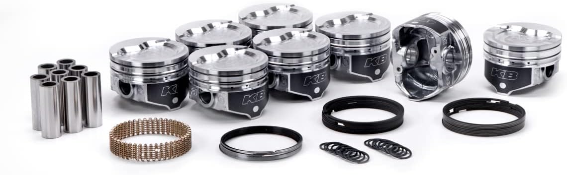 KB PERFORMANCE PISTONSKB Piston, KB Series, Hypereutectic, 4.170 in Bore, 5/64 x 5/64 x 3/16 in Ring Grooves, Minus 28.00 cc