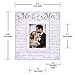Malden International Designs Silkscreened Corinthians Verse Mr & Mrs Wood Picture Frame, 5x7, Off White