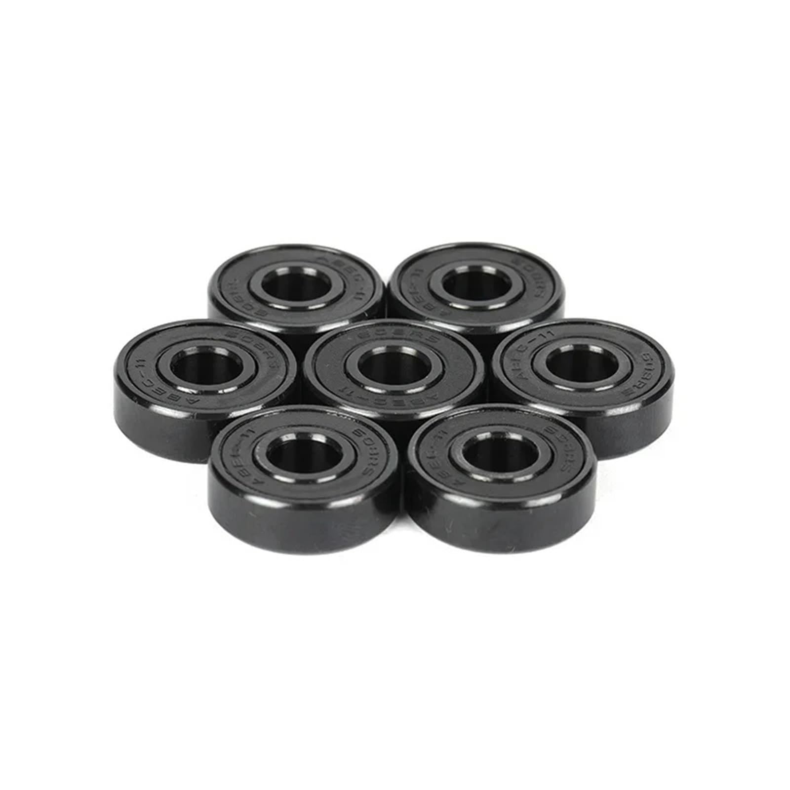 Roulements de skateboard 608, roulements 608-2RS, 8 x 22 x 7 mm, 8 pièces
