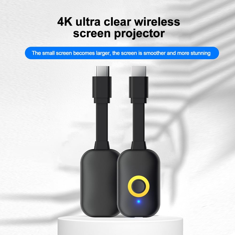 4K HD Telefon Projektor Dual Band Wireless Bildschirm Projektor Wifi Miracast Receiver Bildschirm Display Video Adapter