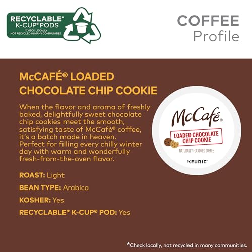 Image of McCafe Loaded Chocolate Chip Cookie, 60 count (6 Packs of 10)