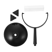 Vista 1 de 1set Triple Prisms Teaching Demonstrator with Stand for Light Refraction Experiments Physics Education Optical Tool for Classroom Learning and