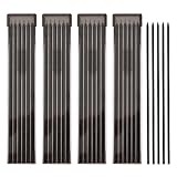 bleistiftminen 2 mm 【Paket beinhaltet】 Insgesamt 4 Tuben Bleistiftmine (Durchmesser: 2 mm, Länge: 120 mm), 12 Stück pro Tube und 2 mm 2B jede Bleistiftmine, insgesamt 48 Stück, es kann alle Ihre Schreibarbeiten erfüllen.
