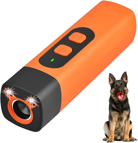 COSEN Antibell Ultraschall Gerät, 2025 Neu Ruhemeister Pro Hundeabwehr Ultraschall, Schonendes Ultraschall-Training für Ruhiges Zuhause mit 3 Frequenzen LED-Lampe für Kleine Mittel Große Hunde (1PC)