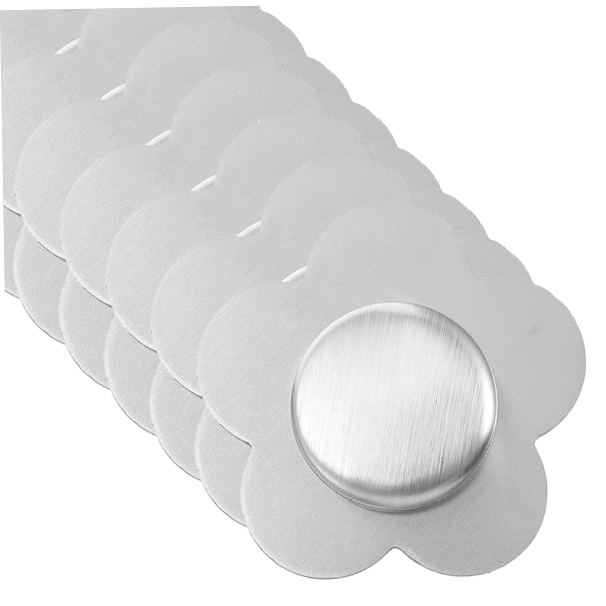 YARNOW Fissatori Magnetici per Tovaglie in Acciaio Inossidabile Argento, 8 Pezzi, Compatti e Facili da Installare, per Uso Esterno e Interno, Antivento e Pratici
