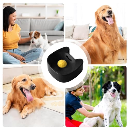 Leckmatte für Hunde, Mit rotierender Kugel, aus Silikon, rutschfest, langsamer Futterautomat | Langsamfresser-Napf für Welpen | für Camping, Zuhause, drinnen & draußen-4