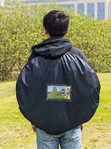 CMY Shower Privacy Toilet Tent Portable Pop Up Tent Army Camouflage - Image 5