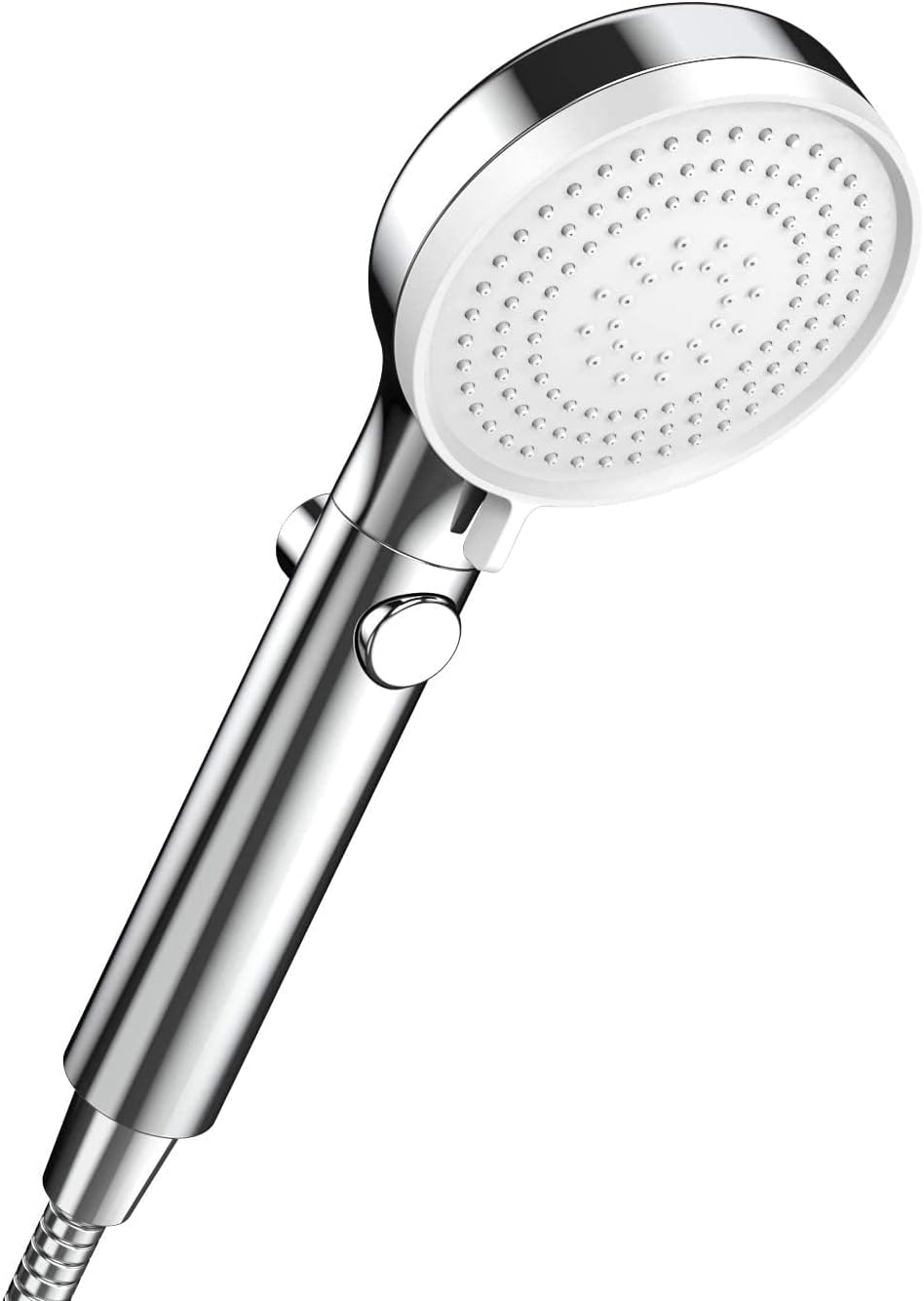 High Pressure Shower Heads, Water Saving Showerhead with Pause Switch, 3 Mode Showerhead, Suitable for Bathroom, Children, Pet Use, and Gym Use, Chrome