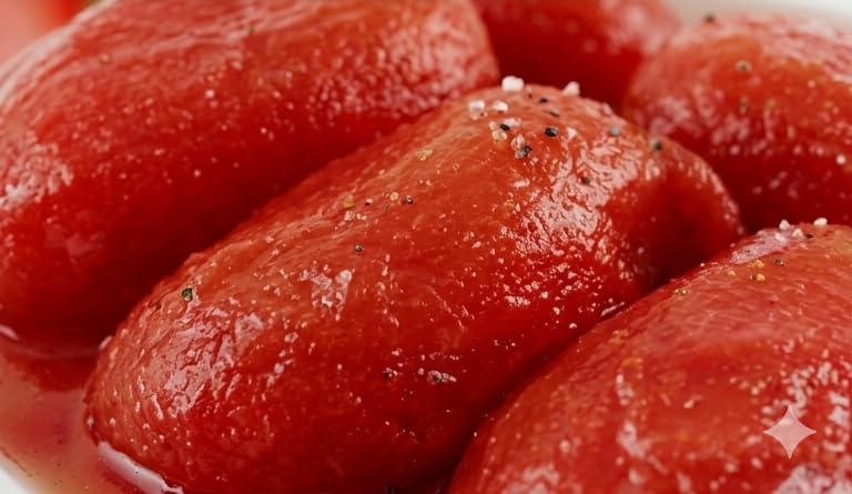 A.M.R Premium Selection Whole Peeled Tomatoes, Made in Italy, Easy Open, 400g 3