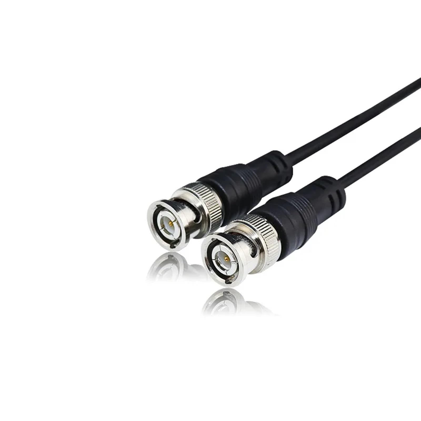 Cable Coaxial BNC macho a macho, Cable de extensión de TV, cámara de vigilancia, puente de cobre puro, transmisión de señal HT322 (Color : 20M)