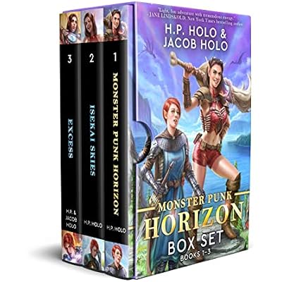 Monster Punk Horizon Box Set: Books 1-3: A Fun Fantasy Adventure