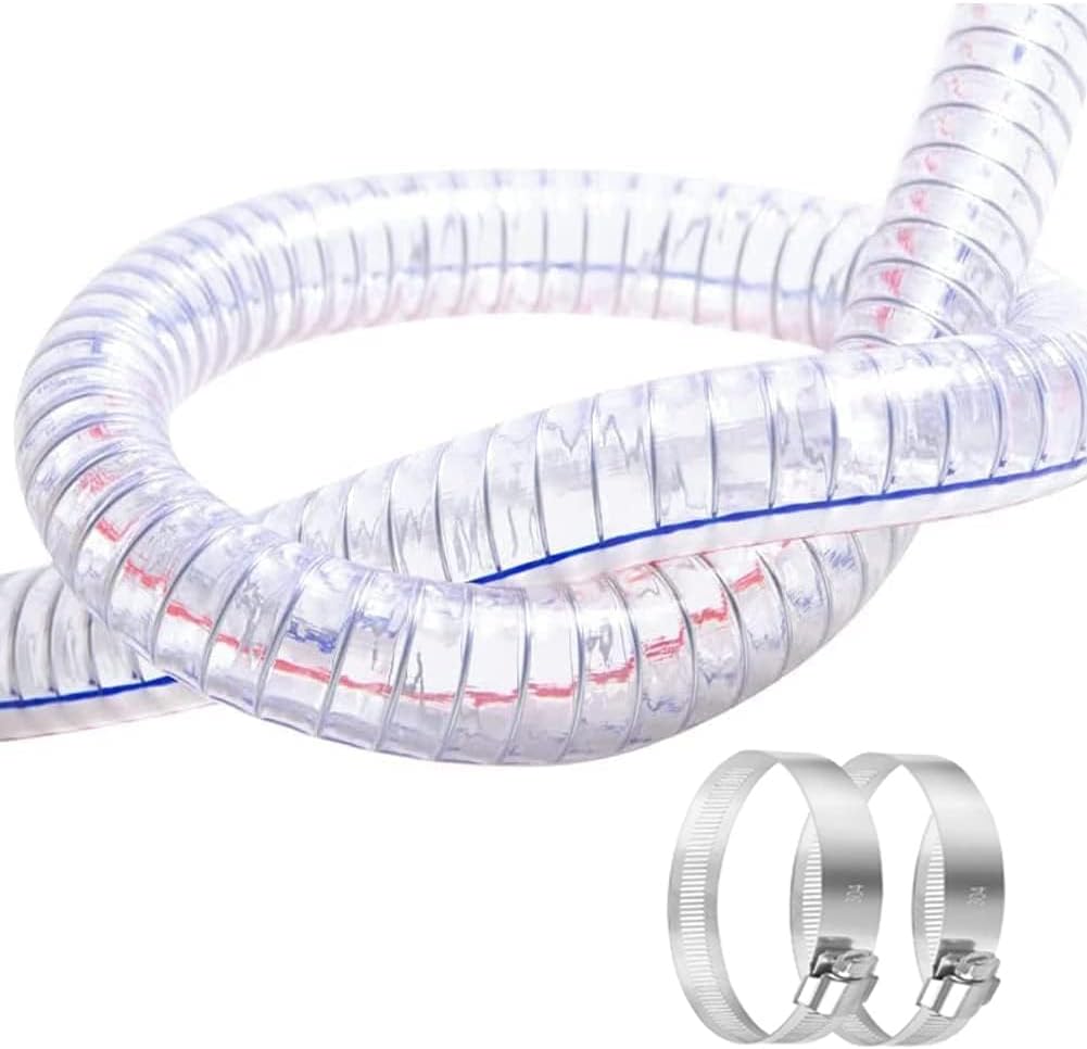 QuQuyi Reinforced PVC Drain Hose Review: Best Steel Wire Tubing for Garden Sump Pumps & Backyard Drainage